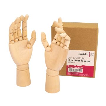 Specialist Crafts Hand Mannequin Pair  -178mm 