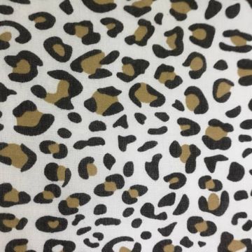 Polycotton Print Leopard